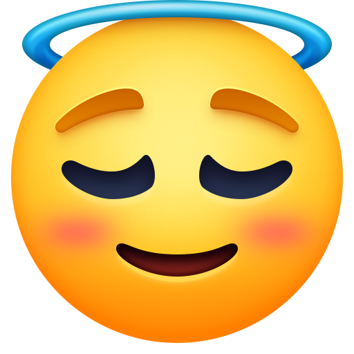 Smiling Face with Halo for Facebook 16.0