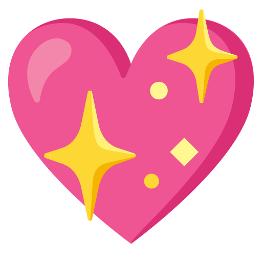 Sparkling Heart for Google 17.0