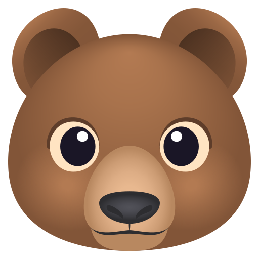 Bear for JoyPixels 10.0