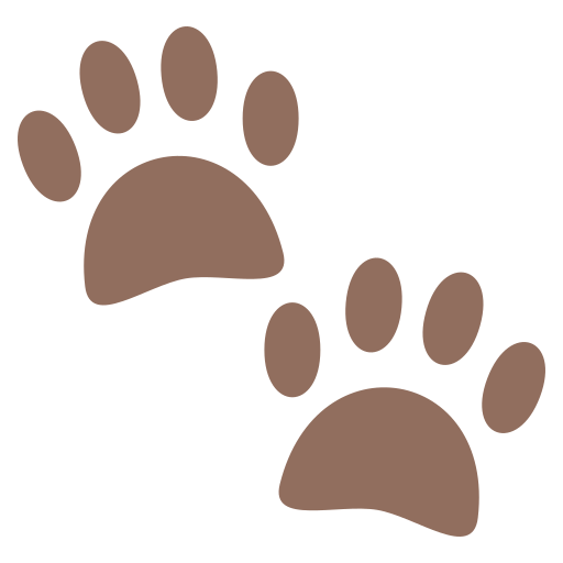Paw Prints for JoyPixels 10.0