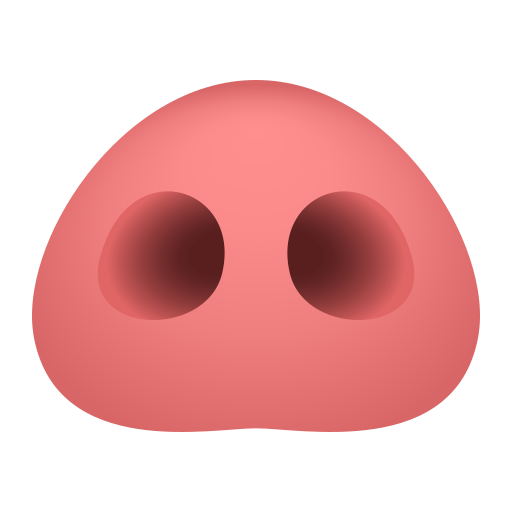 Pig Nose for JoyPixels 10.0