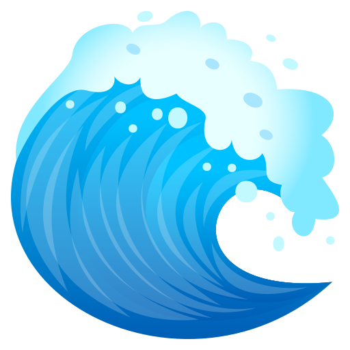 Water Wave for JoyPixels 10.0