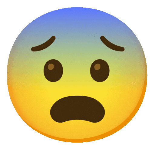 Anxious Face with Sweat