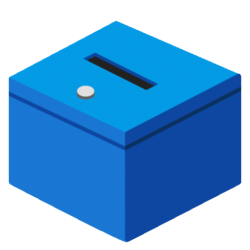 Ballot Box with Ballot