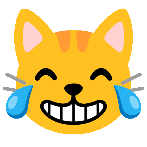 Cat with Tears of Joy