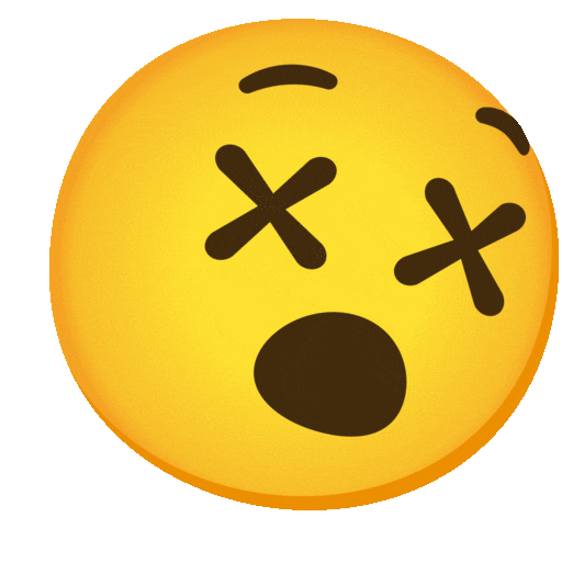 Face with Crossed-Out Eyes