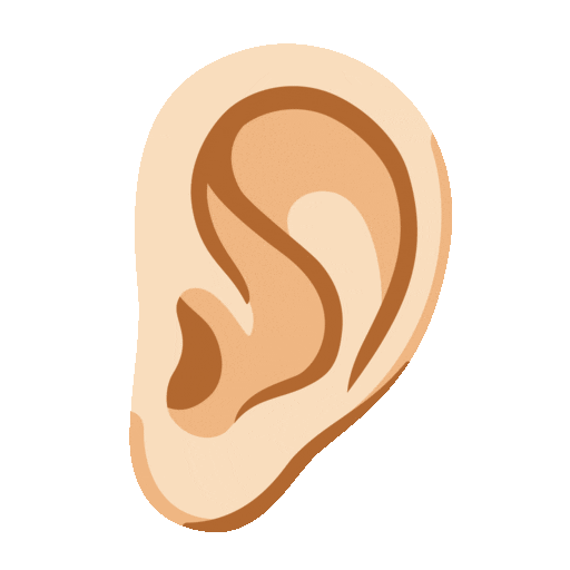 Ear: Light Skin Tone