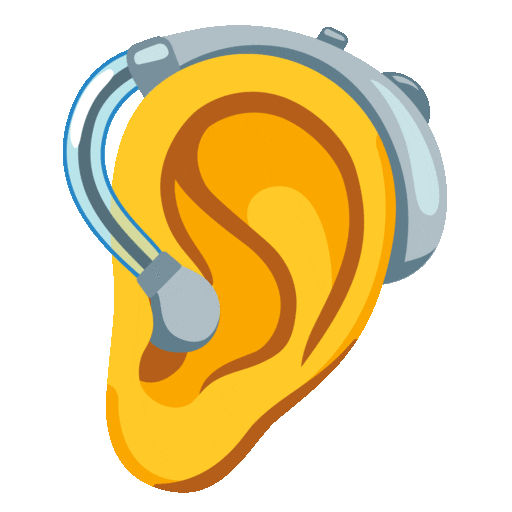 Ear with Hearing Aid