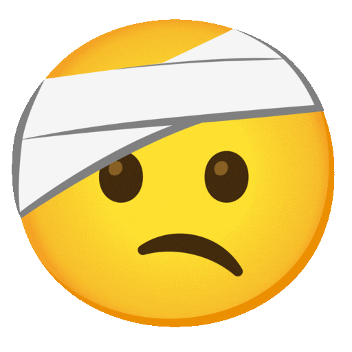 Face with Head-Bandage