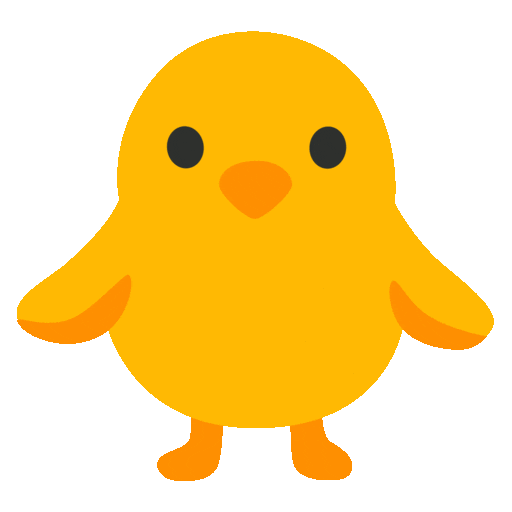 Front-Facing Baby Chick