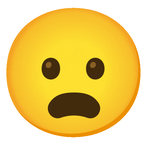 Frowning Face with Open Mouth
