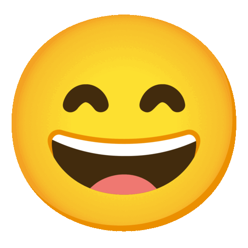 Grinning Face with Sweat