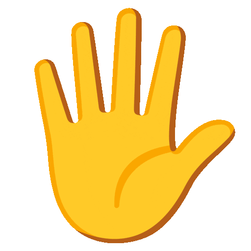 Hand with Fingers Splayed
