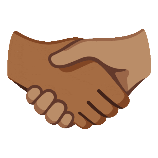 Handshake: Medium-Dark Skin Tone, Medium Skin Tone
