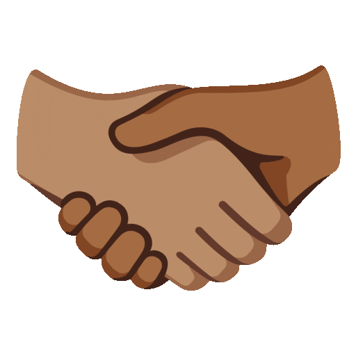Handshake: Medium Skin Tone, Medium-Dark Skin Tone