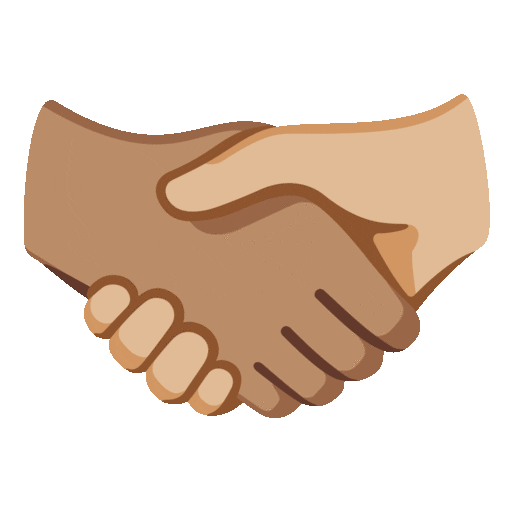 Handshake: Medium Skin Tone, Medium-Light Skin Tone