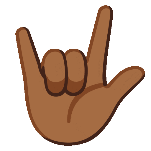 Love-You Gesture: Medium-Dark Skin Tone