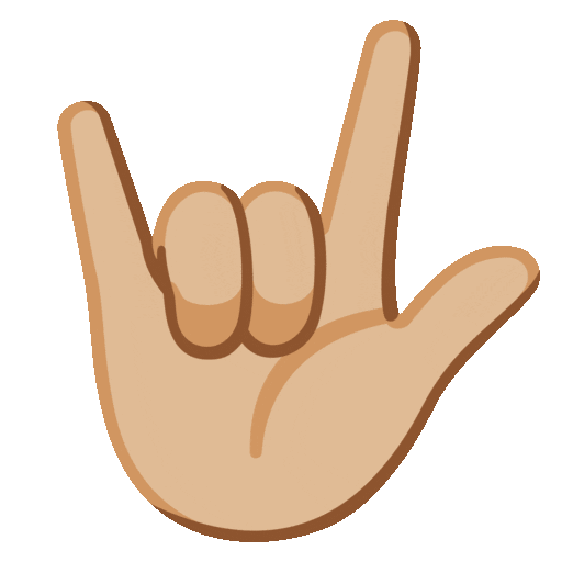 Love-You Gesture: Medium-Light Skin Tone
