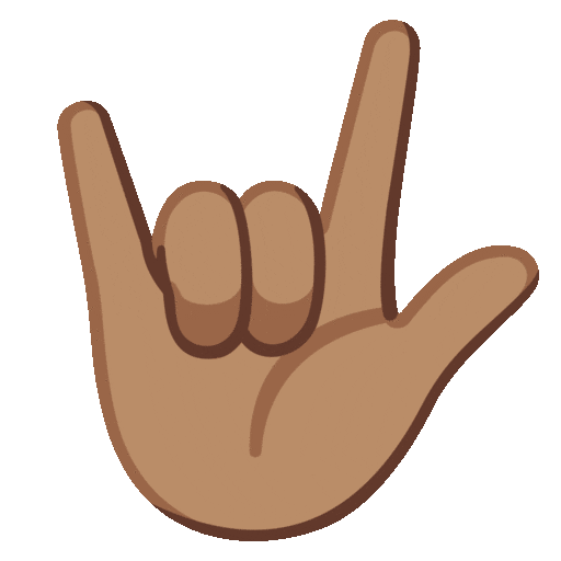 Love-You Gesture: Medium Skin Tone