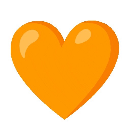 Orange Heart