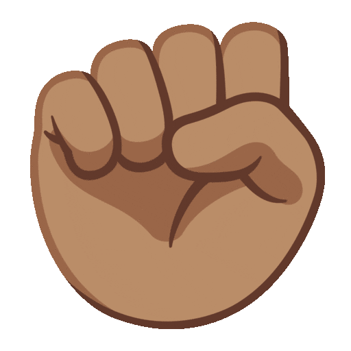 Raised Fist: Medium Skin Tone