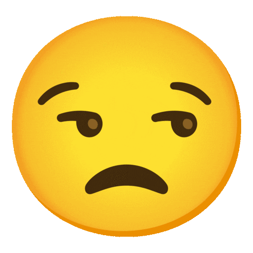 Unamused Face