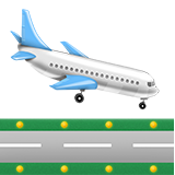 Avião Aterrissando
