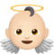 Bebê Anjo: Tom de Pele Claro