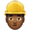 Trabalhador De Construção Civil: Tom de Pele Médio-Escuro