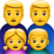 Família: Homem, Homem, Menina, Menino