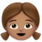 Menina: Tom de Pele Médio