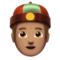 Pessoa Com Gorro Chinês: Tom de Pele Médio