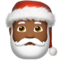 Papai Noel: Tom de Pele Médio-Escuro