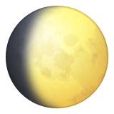 Lua Crescente Convexa