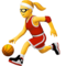 Mulher Jogando Basquete