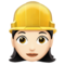 Operária Da Construção: Tom de Pele Claro