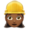 Operária Da Construção: Tom de Pele Médio-Escuro