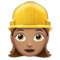 Operária Da Construção: Tom de Pele Médio