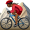 Mulher Fazendo Mountain Bike: Tom de Pele Médio-Escuro