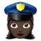 Policial Mulher: Tom de Pele Escuro
