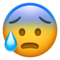 Anxious Face with Sweat