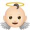 Baby Angel: Light Skin Tone