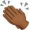 Clapping Hands: Medium-Dark Skin Tone
