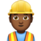 Construction Worker: Medium-Dark Skin Tone