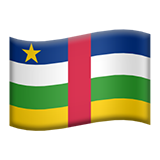 Flag: Central African Republic