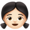 Girl: Light Skin Tone