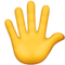 Hand with Fingers Splayed