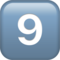 Keycap Digit Nine