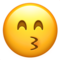 Kissing Face with Smiling Eyes