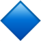 Large Blue Diamond